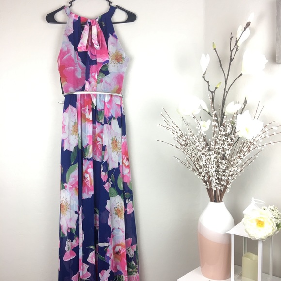 Sweet Meadow Floral Maxi Dress - INC international - Picture 3 of 8